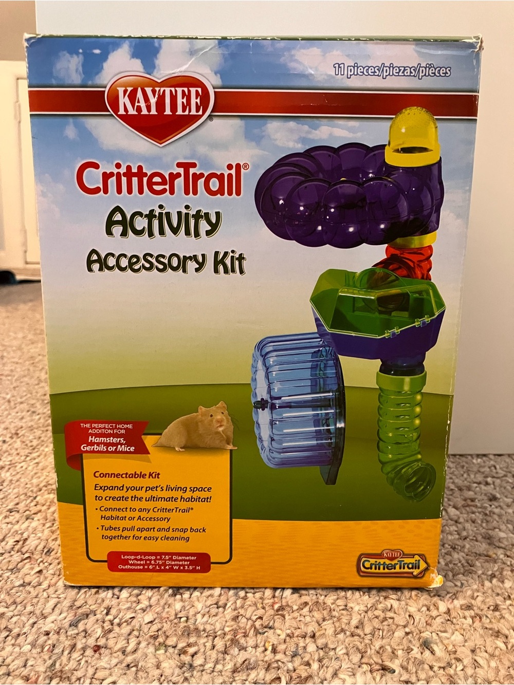 New Kaytee CritterTrail Activity Accessory Kit